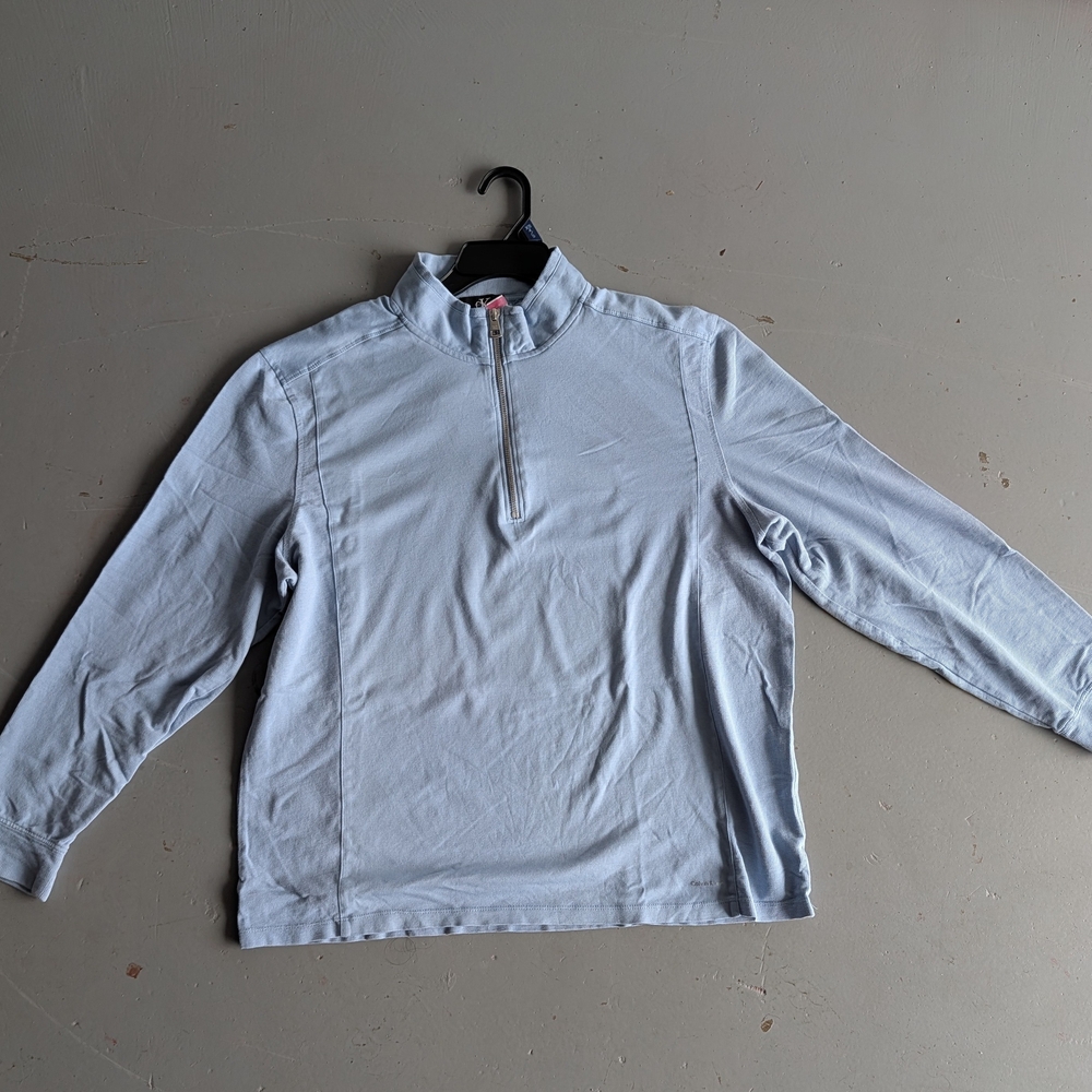 Calvin Klein Collection Light Gray Pullover
